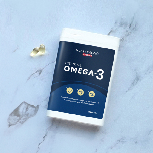 Omega-3 med kapsler